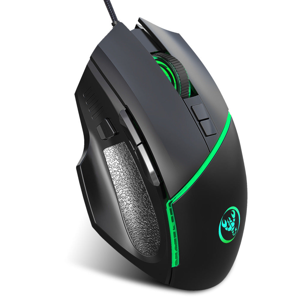 6400dpi wired gaming mouse