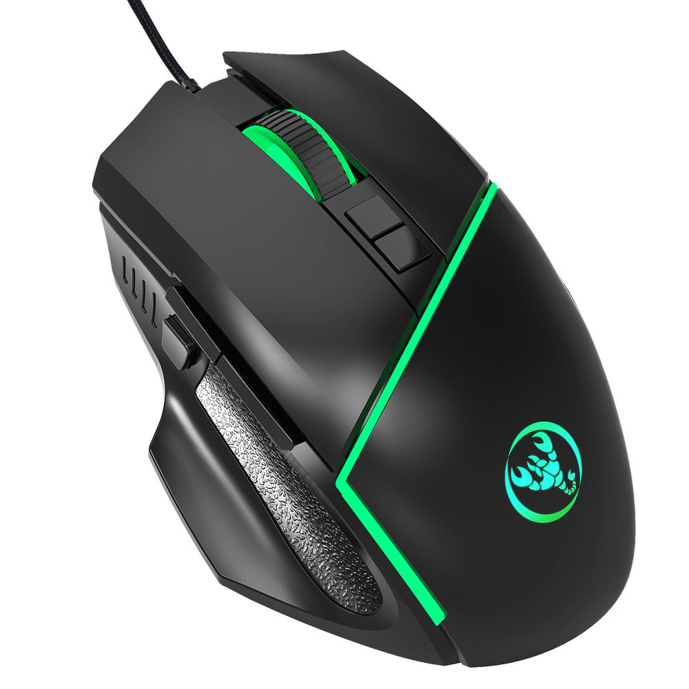 6400dpi wired gaming mouse