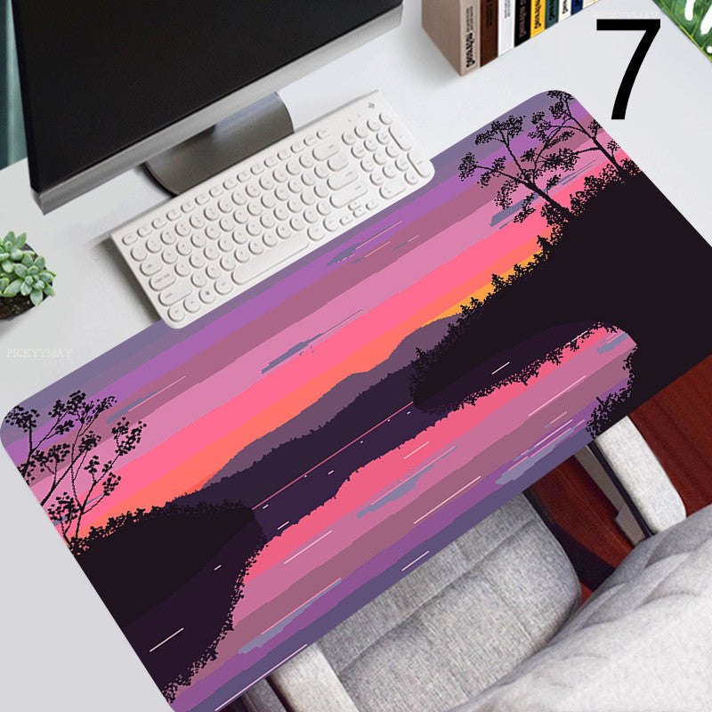 Gaming Keyboard Mouse Pad | Natural Rubber, Smooth Glide