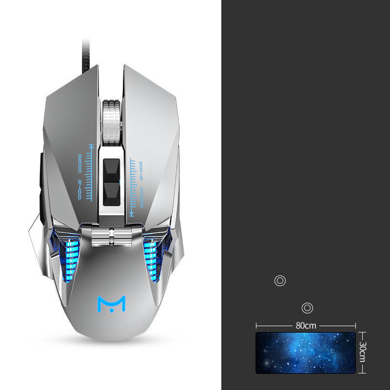 Mechanical Mouse, Gaming, Gaming, Wired Water Cooling, Suitable For Eating Chicken